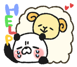 Very easy to use panda sticker #7098753