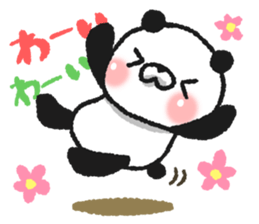 Very easy to use panda sticker #7098756