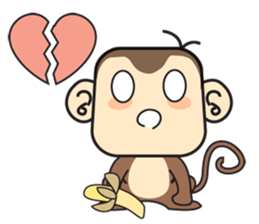 Ba Ball the monkey sticker #7098848