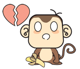 Ba Ball the monkey sticker #7098848