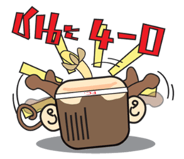 Ba Ball the monkey sticker #7098860