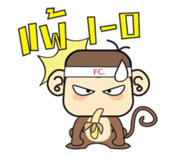 Ba Ball the monkey sticker #7098861