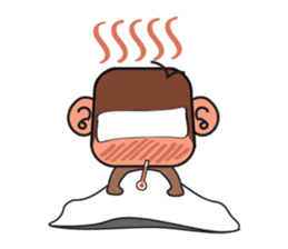 Ba Ball the monkey sticker #7098873