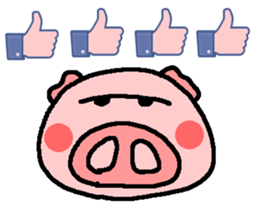 BUTAHAN for group talk sticker #7099111