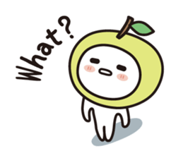 colorful and lovely apples(English) sticker #7099849