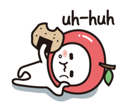 colorful and lovely apples(English) sticker #7099851
