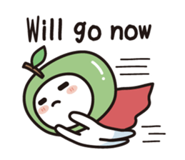 colorful and lovely apples(English) sticker #7099861