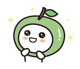 colorful and lovely apples(English) sticker #7099870