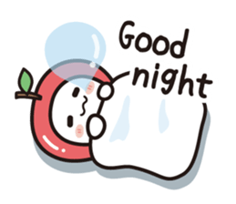 colorful and lovely apples(English) sticker #7099876