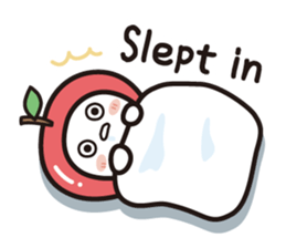 colorful and lovely apples(English) sticker #7099877