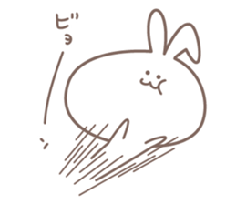 Bouncing Bunny Mosshiro! sticker #7100244