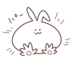 Bouncing Bunny Mosshiro! sticker #7100252