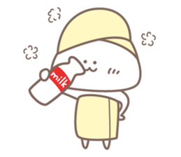 Bouncing Bunny Mosshiro! sticker #7100254