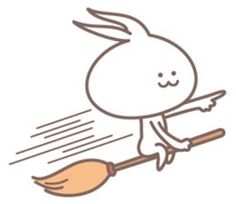Bouncing Bunny Mosshiro! sticker #7100256