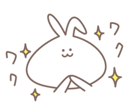 Bouncing Bunny Mosshiro! sticker #7100260