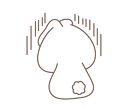 Bouncing Bunny Mosshiro! sticker #7100276