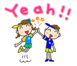 Smile!Enjoy!Running! sticker #7100337