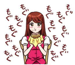 Tomboyish girl! sticker #7100815