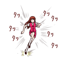 Tomboyish girl! sticker #7100825