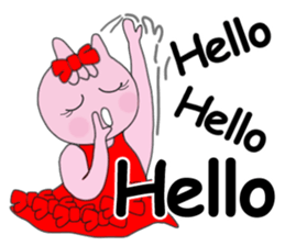 English cute Sticker.  MISTY sticker #7100923