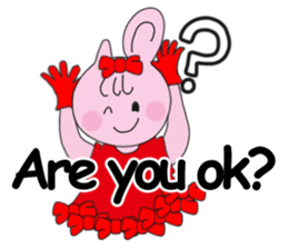 English cute Sticker.  MISTY sticker #7100942