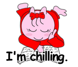 English cute Sticker.  MISTY sticker #7100945