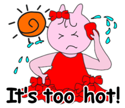 English cute Sticker.  MISTY sticker #7100951