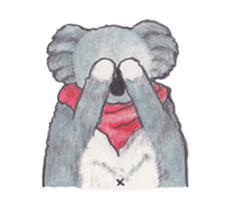 Doppey The Koala sticker #7101400