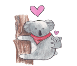 Doppey The Koala sticker #7101424