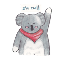 Doppey The Koala sticker #7101428