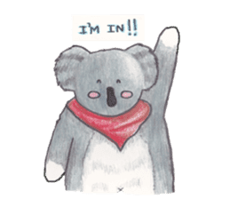 Doppey The Koala sticker #7101428