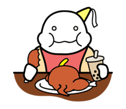 Hot Dog Man : Party sticker #7101446