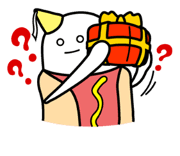 Hot Dog Man : Party sticker #7101457