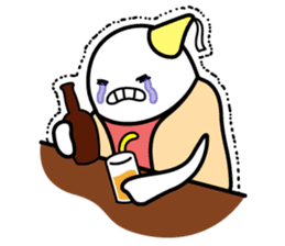 Hot Dog Man : Party sticker #7101472