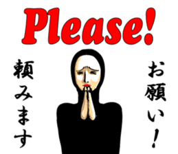 Greeting-Zentai sticker #7102097