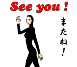 Greeting-Zentai sticker #7102119