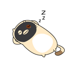 Caramel : The fun cat sticker #7102587