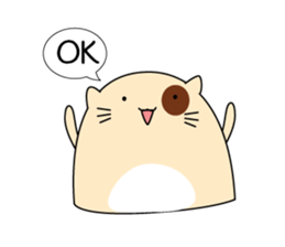 Caramel : The fun cat sticker #7102588