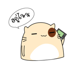 Caramel : The fun cat sticker #7102589