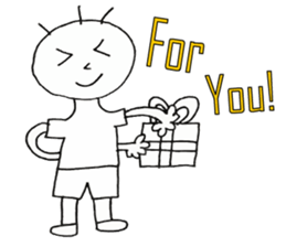 The cute children sticker #7102720