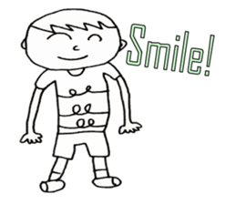 The cute children sticker #7102727