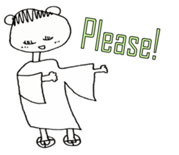 The cute children sticker #7102731