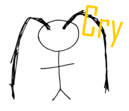 The cute children sticker #7102736