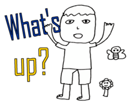 The cute children sticker #7102740