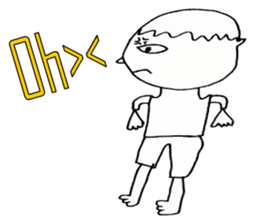 The cute children sticker #7102746