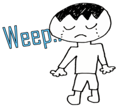 The cute children sticker #7102749