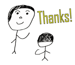 The cute children sticker #7102752