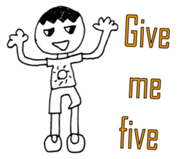 The cute children sticker #7102753