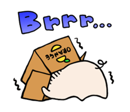 little pig Buhii (English) sticker #7103182