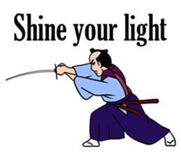 Cool Healthy  Samurai sticker #7103490